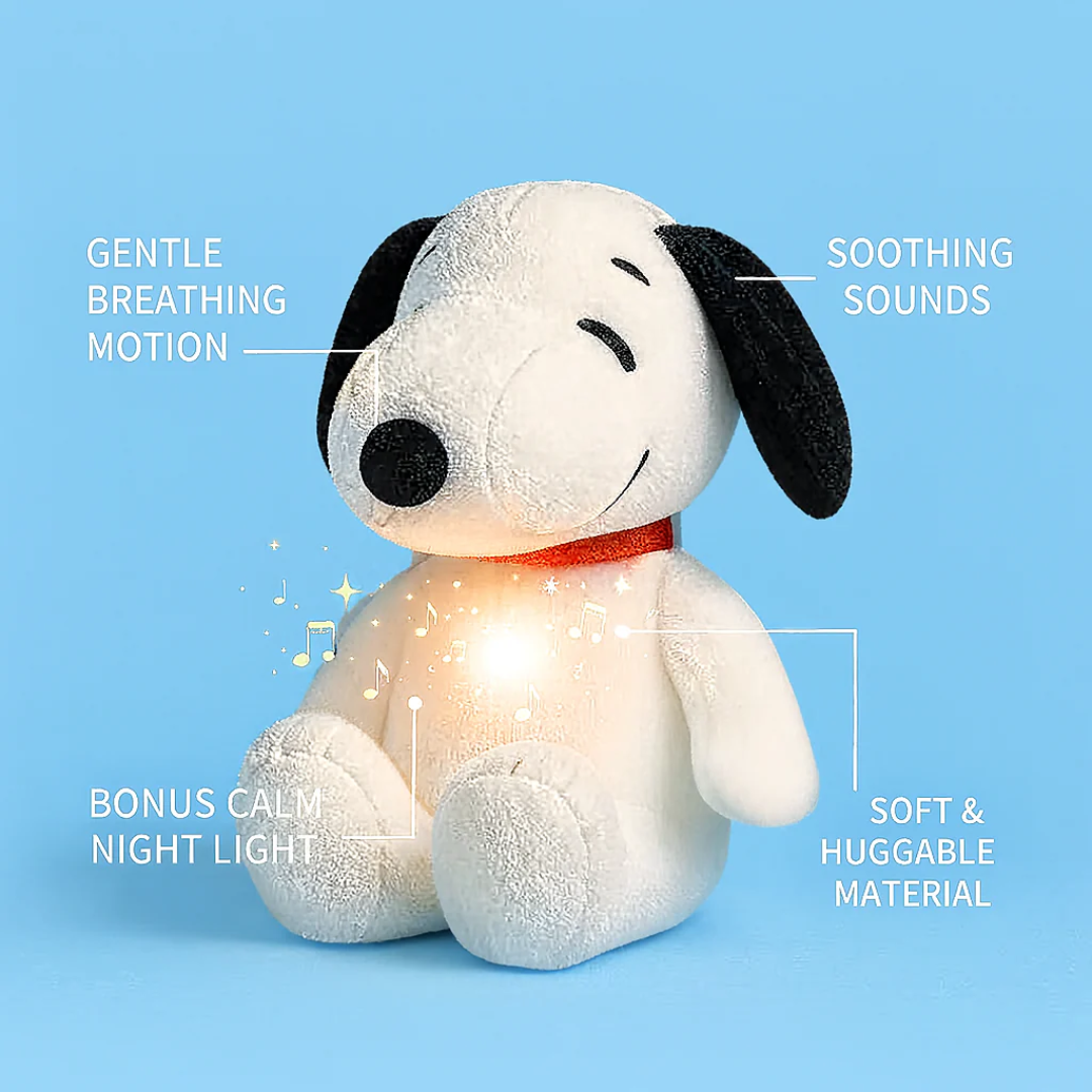 Breathing Puppy Plush