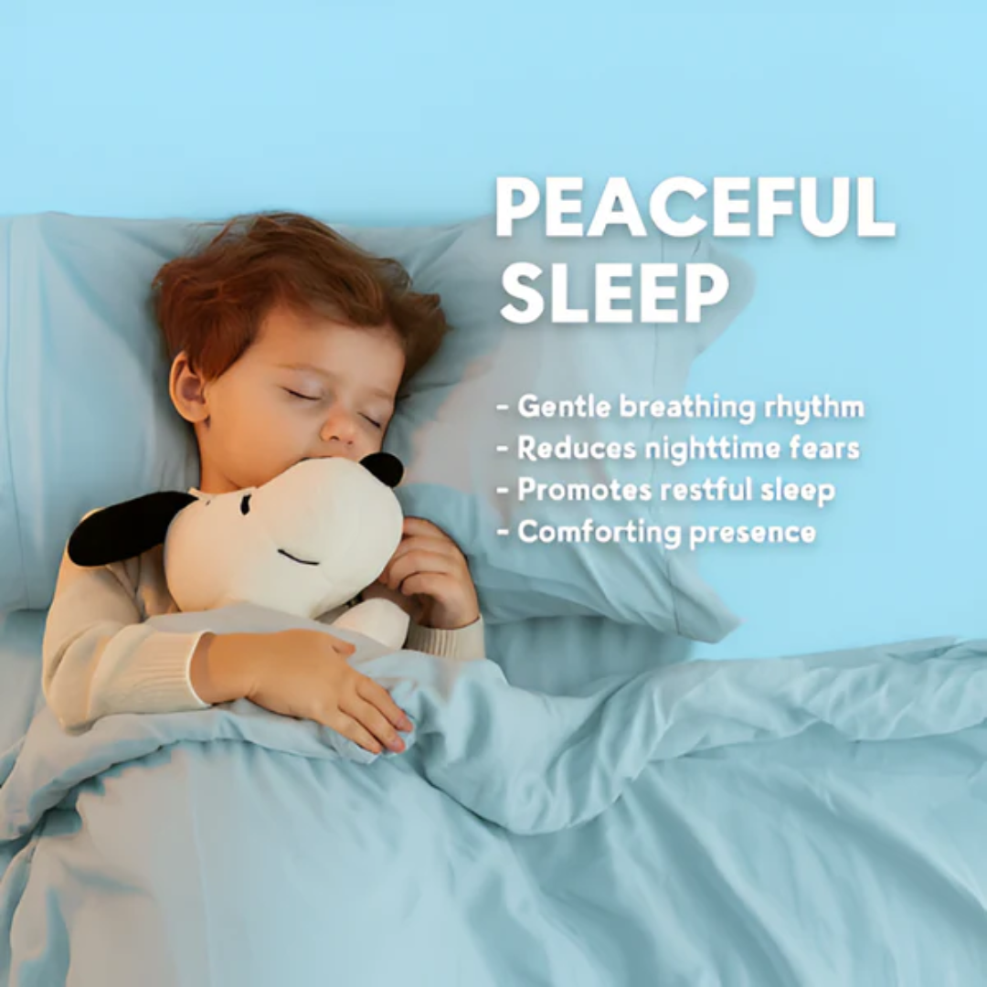 Breathing Puppy Plush